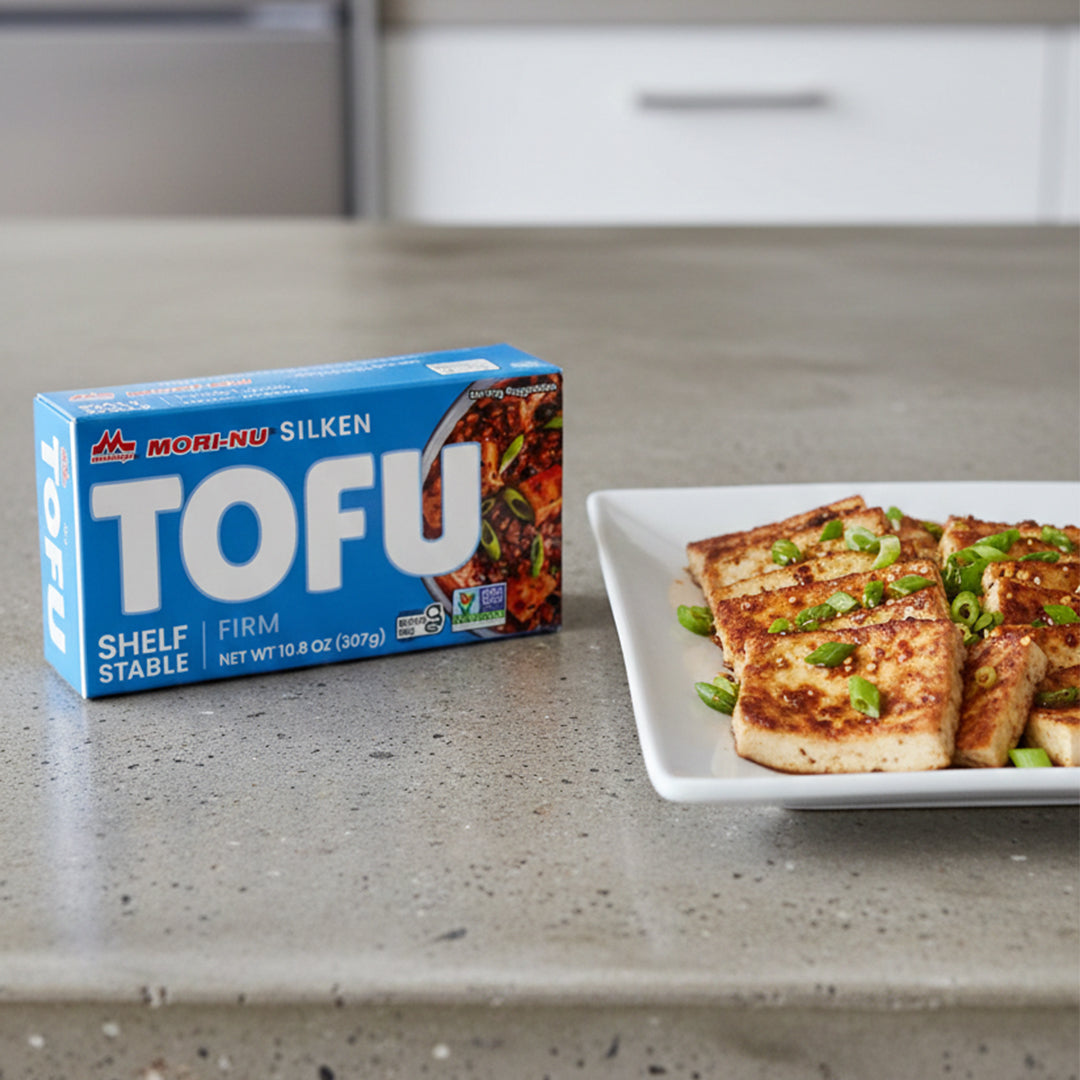 MORI-NU Silken Tofu Firm | Shelf-Stable Tofu for Cooking & Stir-Fry | 307g