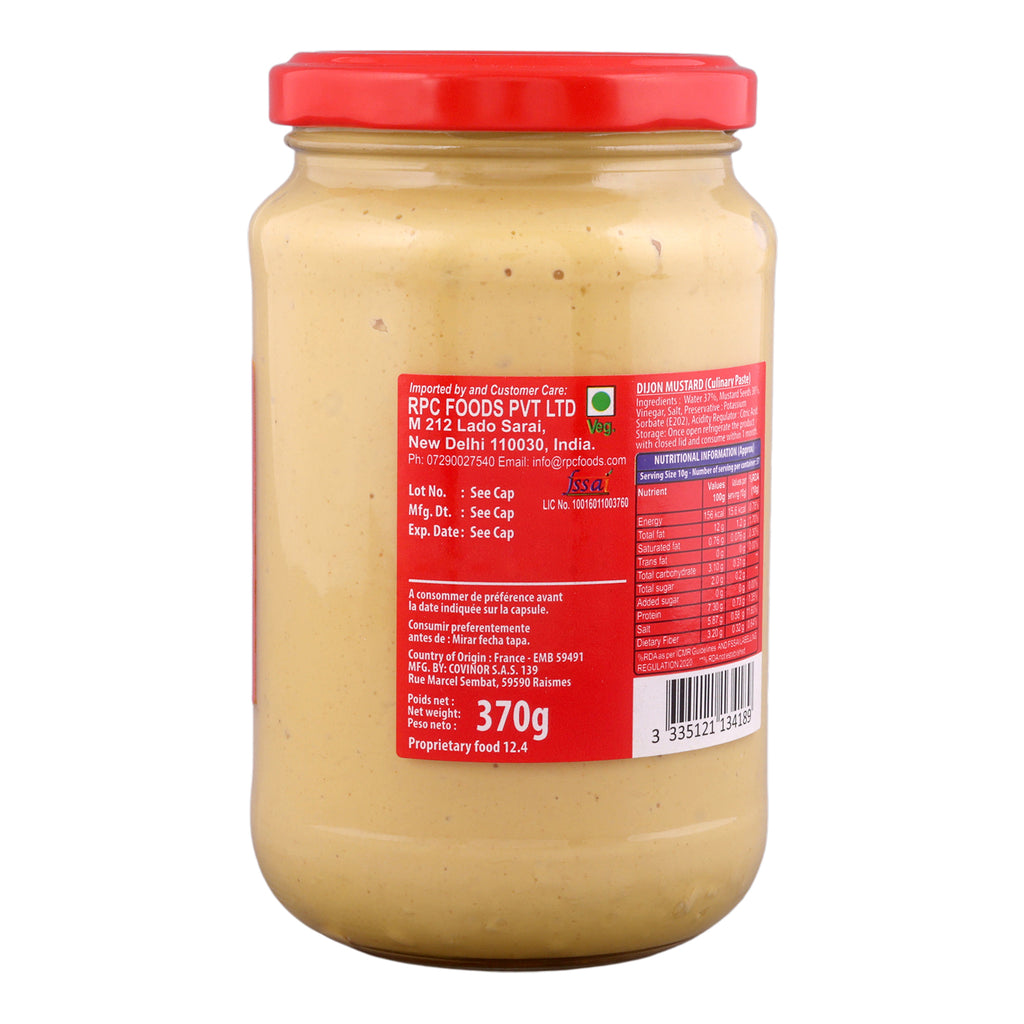 Covinor Moutarde de Dijon Forte – Authentic French Dijon