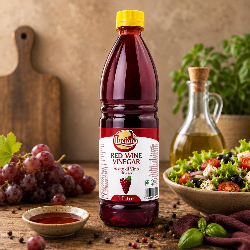Luciana Red Wine Vinegar 1 Litre | Premium Italian Style Vinegar