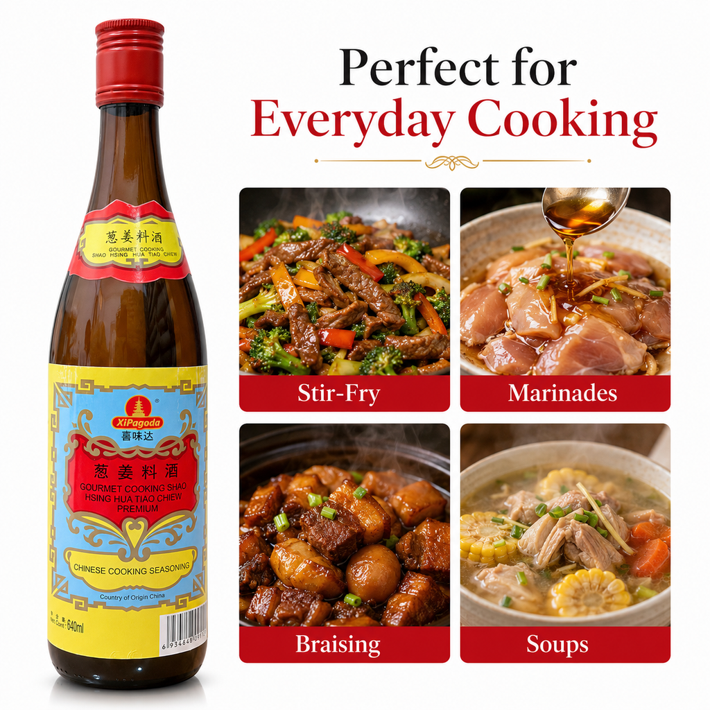 XiPagoda Authentic Shaoxing Cooking Wine 640ml
