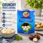 Luciana Whole Water Chestnuts in Water 567g | Ready to Use | Premium Quality | Perfect for Stir Fry, Curries & Asian Cuisine