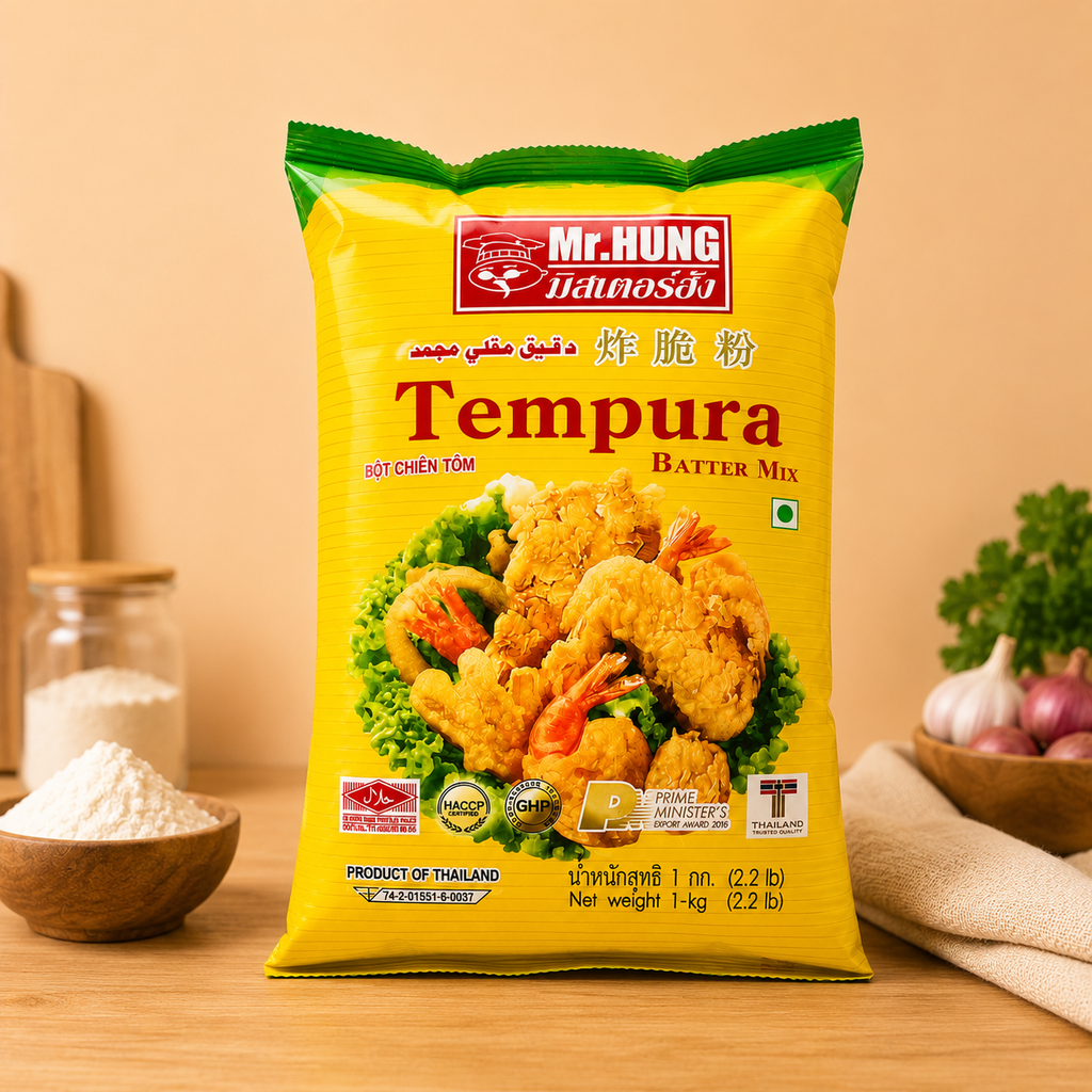 Mr. Hung Tempura Batter Mix | Crispy Tempura Frying Mix 1 kg