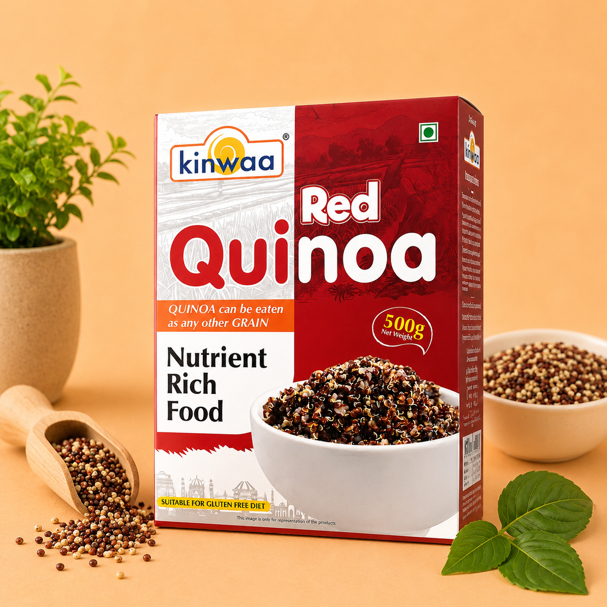 Premium Imported Red Quinoa Seeds (500g)