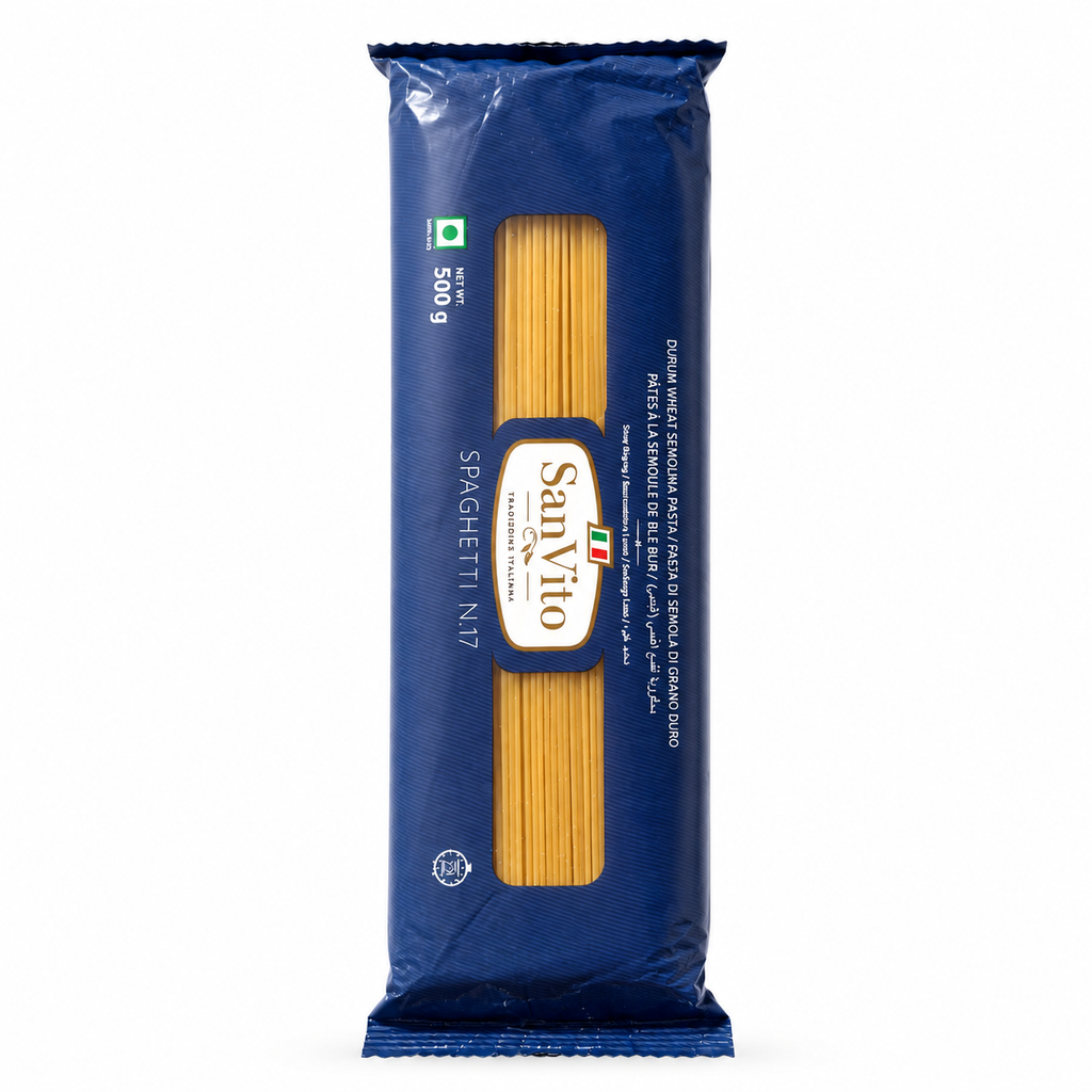 SanVito Spaghetti Pasta 500g | Italian Durum Wheat Pasta