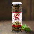 Luciana Capers in Brine | Premium Pickled Capers for Italian & Mediterranean Recipes | Ready to Use | Vegetarian 100g Pack of 2