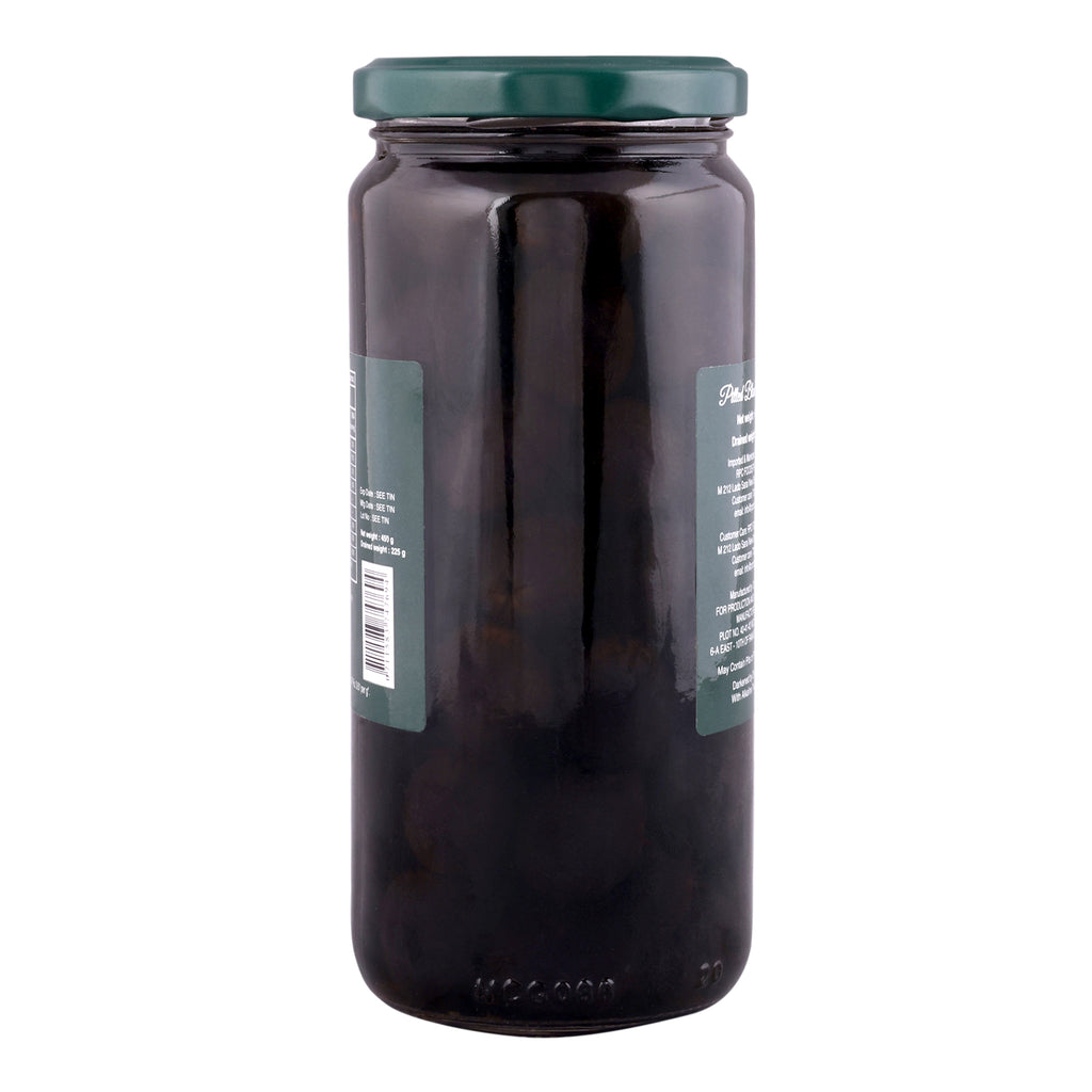 Luciana Pitted Black Olives | Ready-to-Use Seedless Black Olives for Pizza, Pasta & Salads
