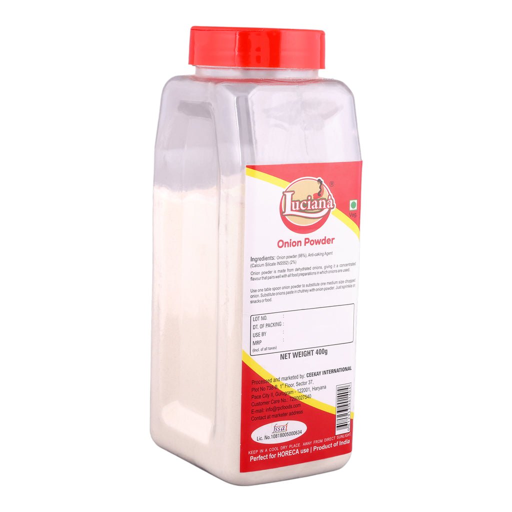 Luciana Onion Powder | Dehydrated Onion Spice for Cooking & Seasoning | 400g