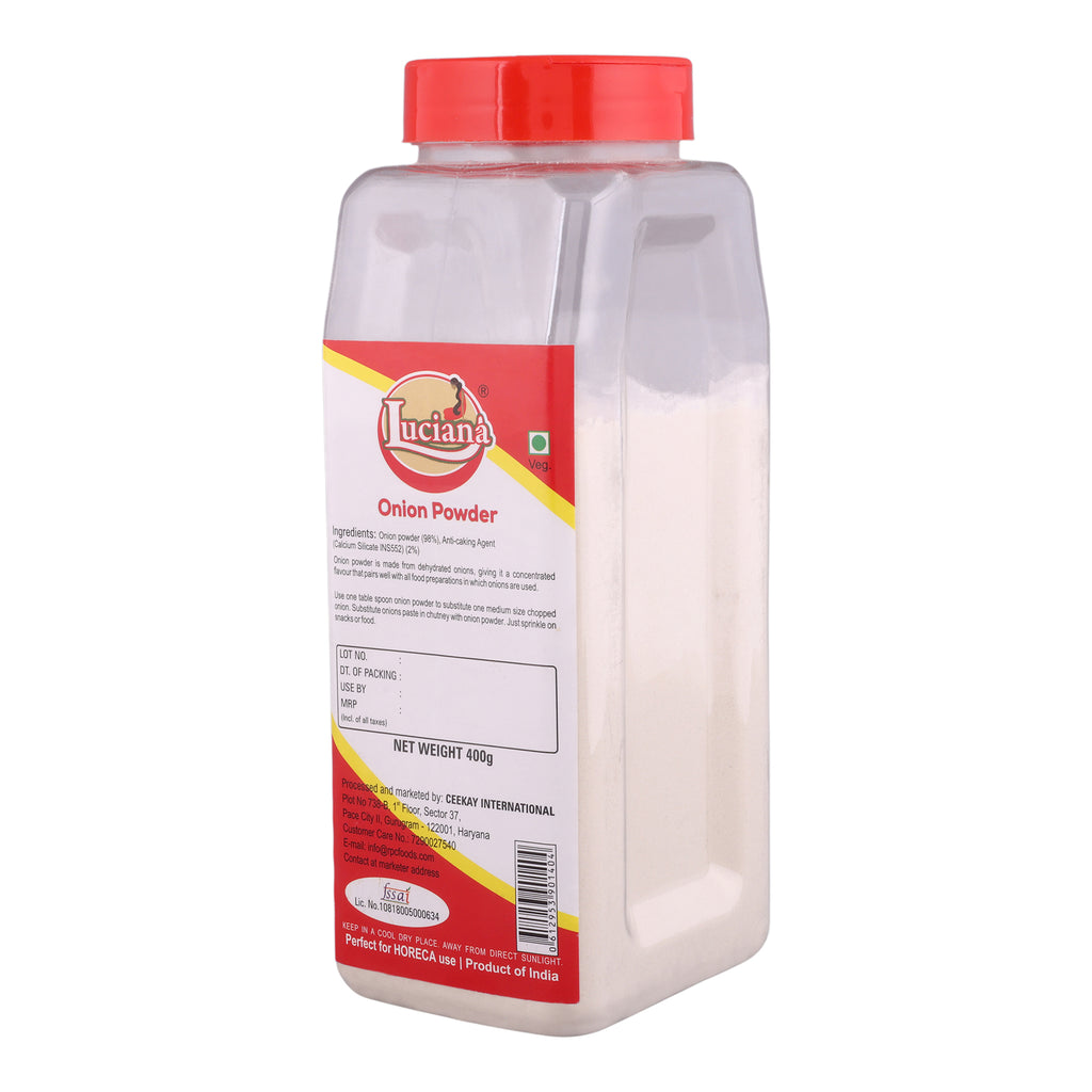 Luciana Onion Powder | Dehydrated Onion Spice for Cooking & Seasoning | 400g