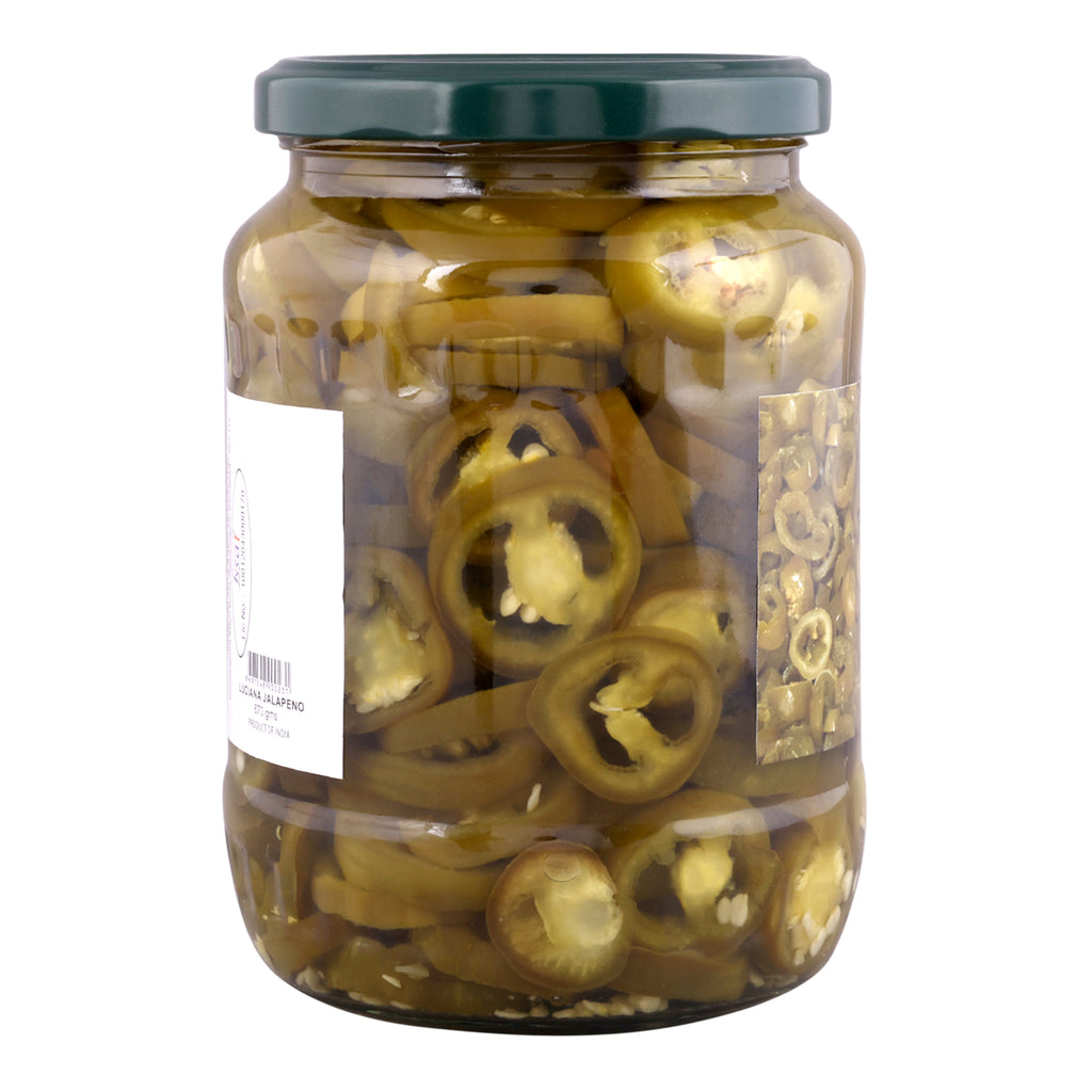 Luciana Sliced Jalapeno Peppers | Ready-to-Use Pickled Jalapeno Slices | 3kg