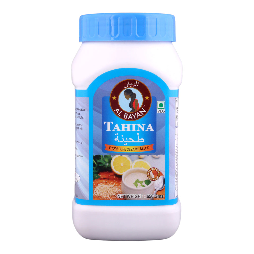 Al Bayan Tahina 500g – 100% Natural Sesame Paste, Creamy & Smooth Texture