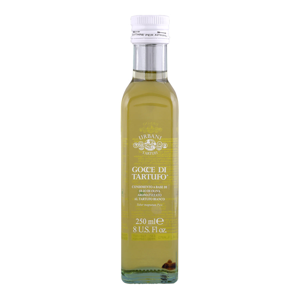 Urbani Goce di Tartufo White Truffle Flavoured Olive Oil | Italian Gourmet Condiment | 250 ml