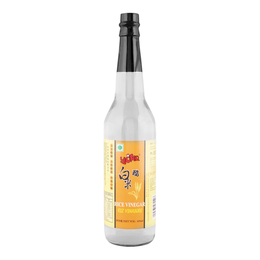 Yoka Rice Vinegar | Ideal for Sushi, Marinades & Dressings | 625 ml