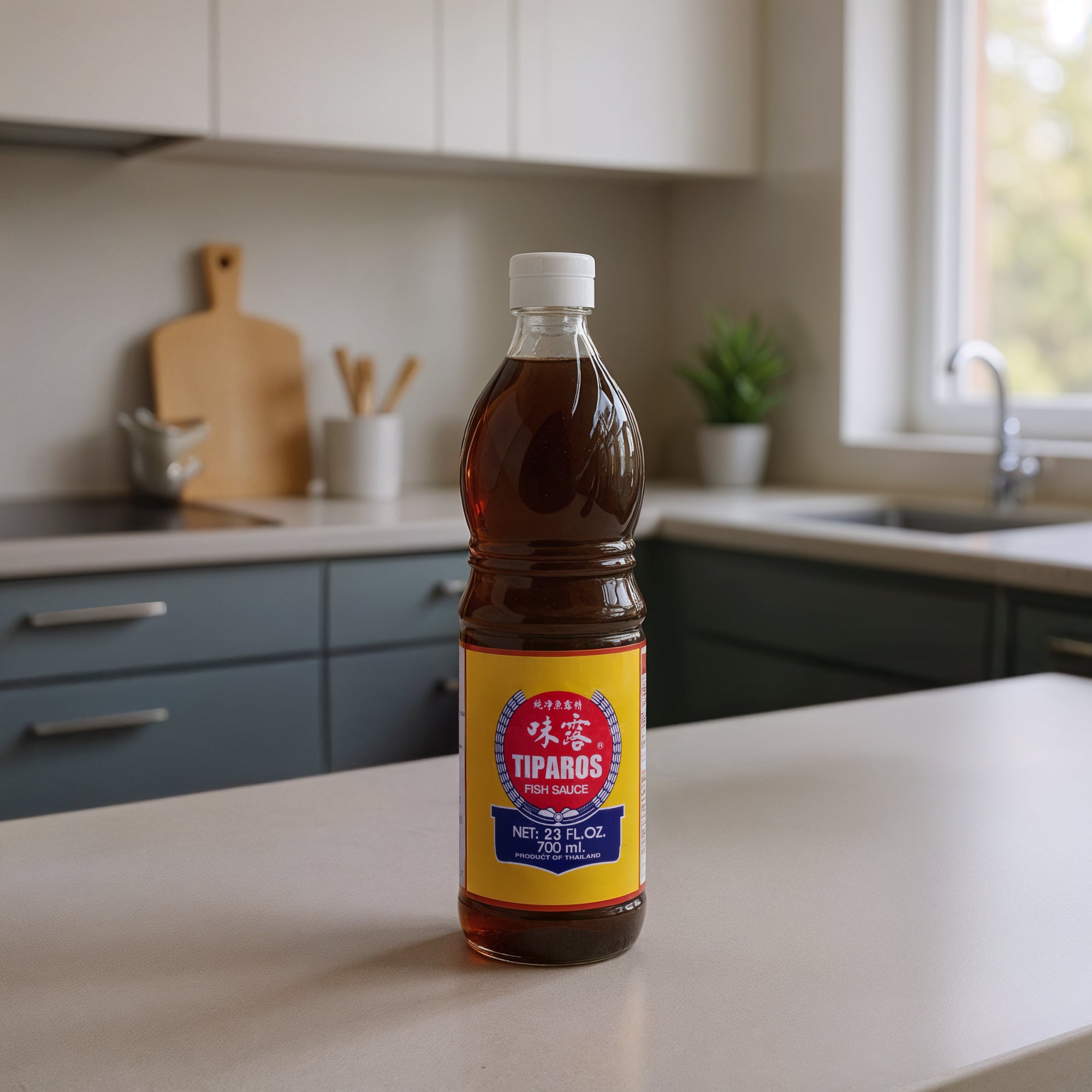 Tiparos Fish Sauce, Authentic Thai Style Fermented Fish Sauce |700 ml