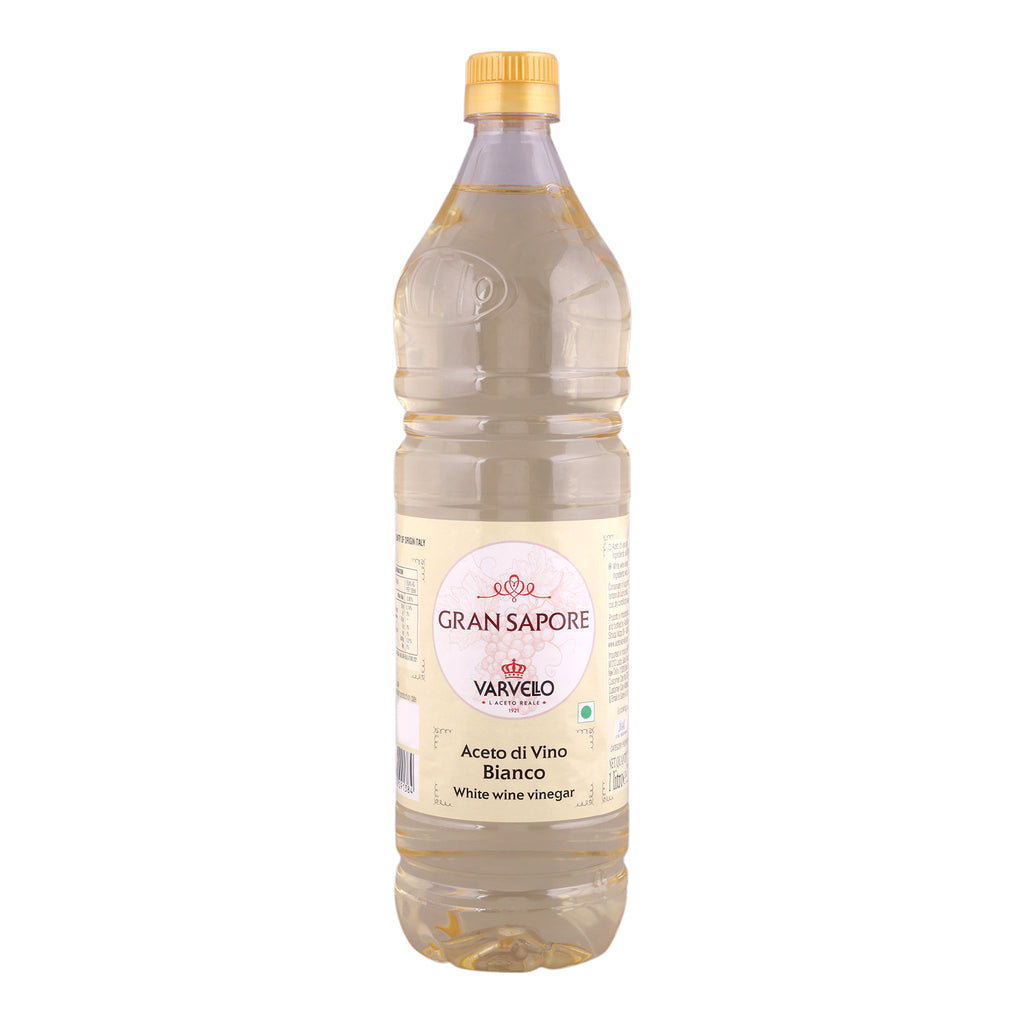 Varvello Gran Sapore White Wine Vinegar (Aceto di Vino Bianco), 500ml Pack of 2