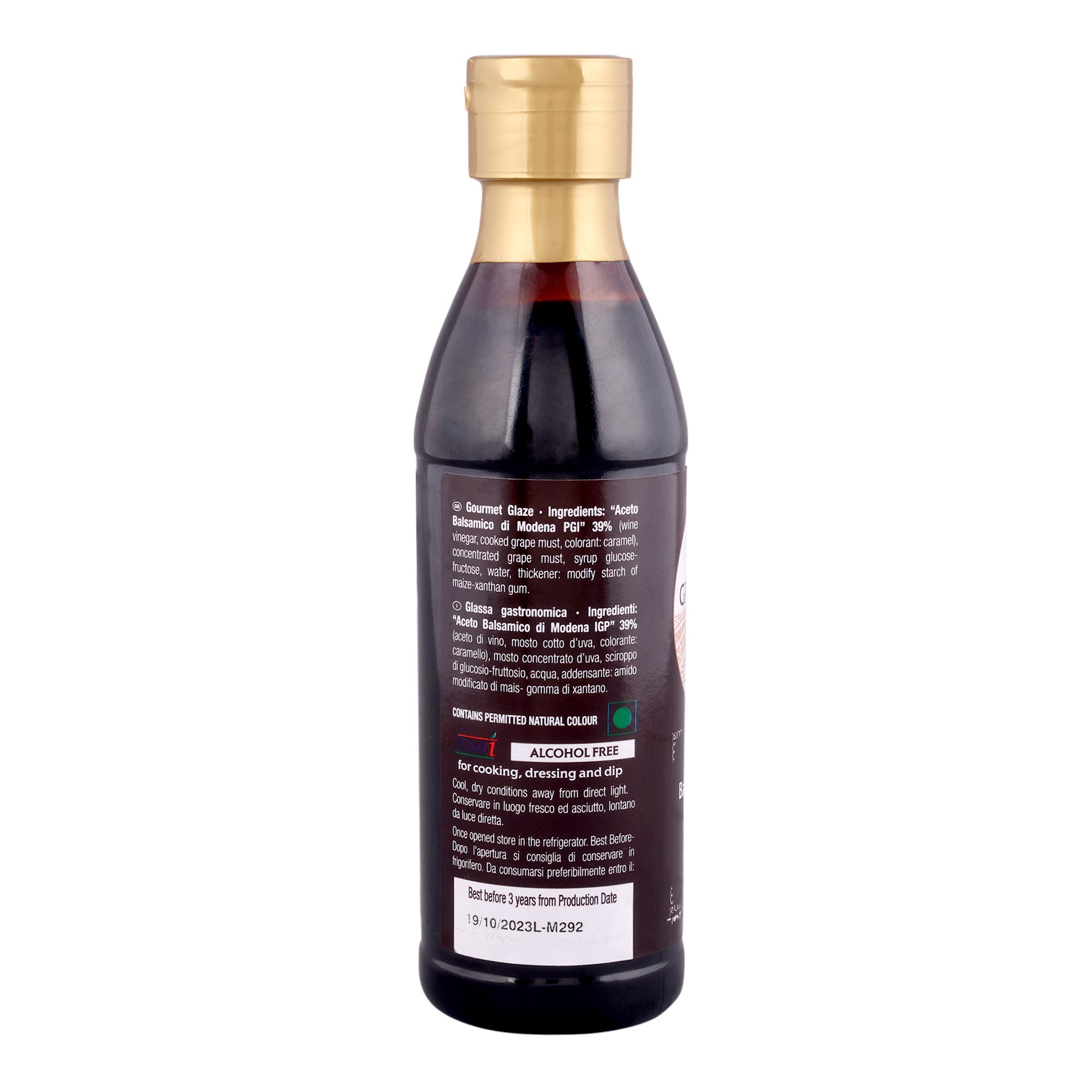 Varvello Gran Sapore Balsamic Glaze with Balsamic Vinegar of Modena IGP | Pack of 2