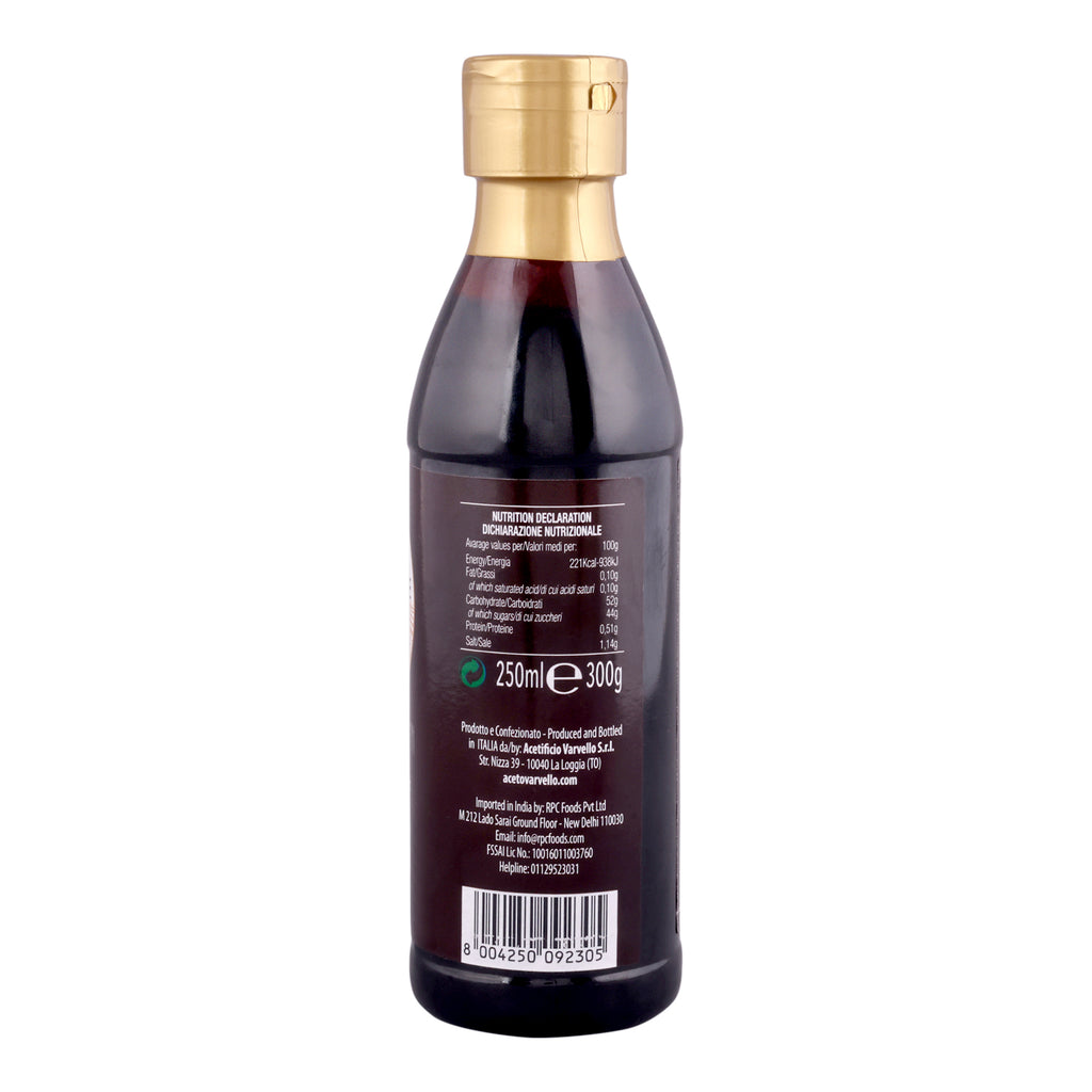 Varvello Gran Sapore Balsamic Glaze with Balsamic Vinegar of Modena IGP | Pack of 2