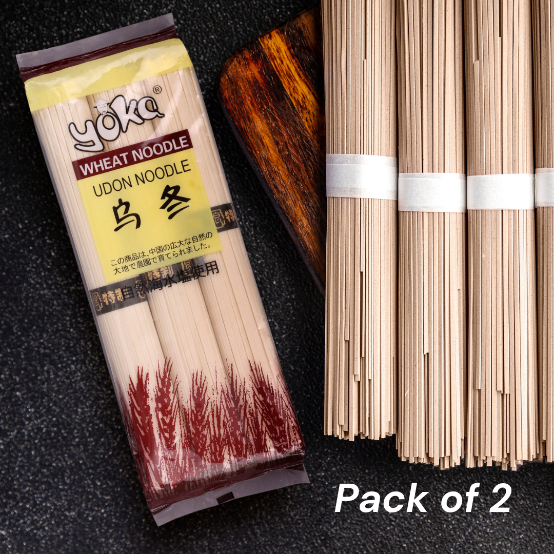 Yoka Wheat Udon Noodles | Pack of 2