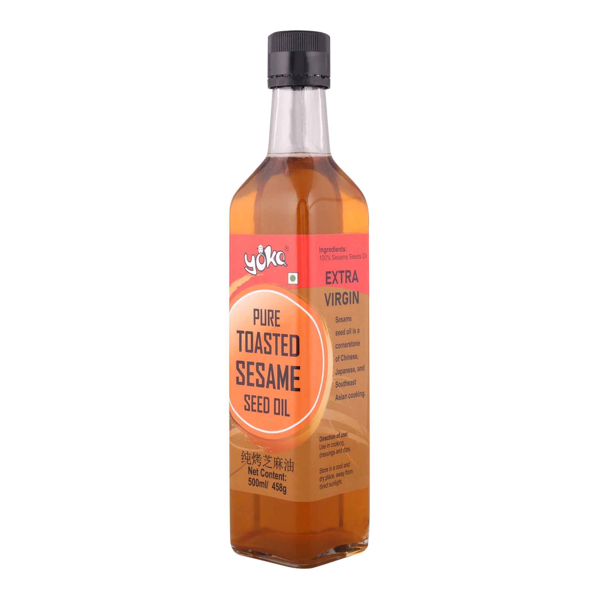 Yoka Pure Toasted Sesame Seed Oil |500 ml