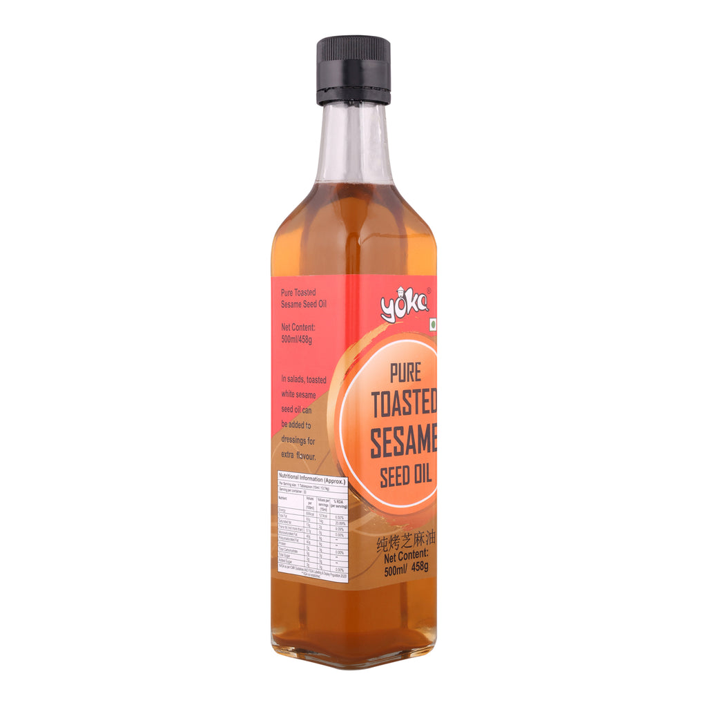Yoka Pure Toasted Sesame Seed Oil |500 ml