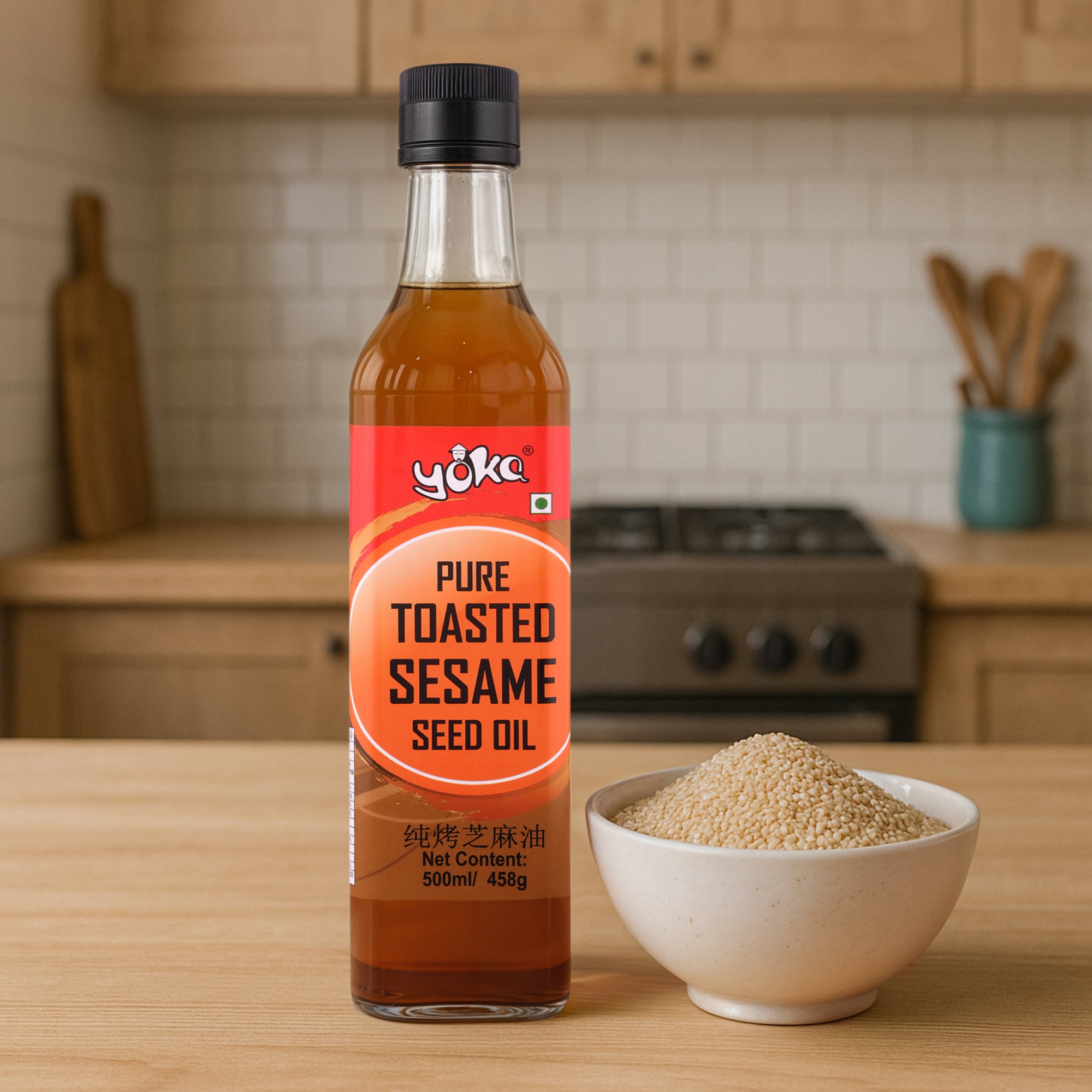 Yoka Pure Toasted Sesame Seed Oil |500 ml